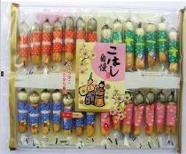 美滋园进口零食 卡哇伊日本小人小木偶米果豆