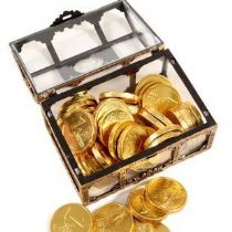 进口巧克力 金币宝箱 七夕最佳礼品_53网店代