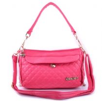 吉尔史黛西 韩版手提单肩斜跨包 时尚潮流菱格