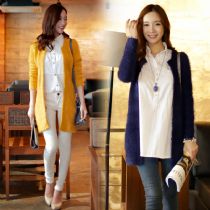 2013秋冬款粗针女士开衫 时尚 魅力 百搭 宽松