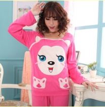 穗迪美秋季女韩版睡衣套装公主装卡通家居服 