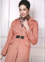 2012修身韩版女式高档风衣毛呢外套加绒加厚