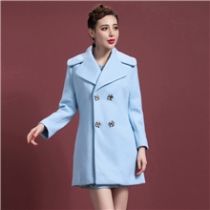 傲丝度2012冬正品专柜代购 毛呢大衣女外套加