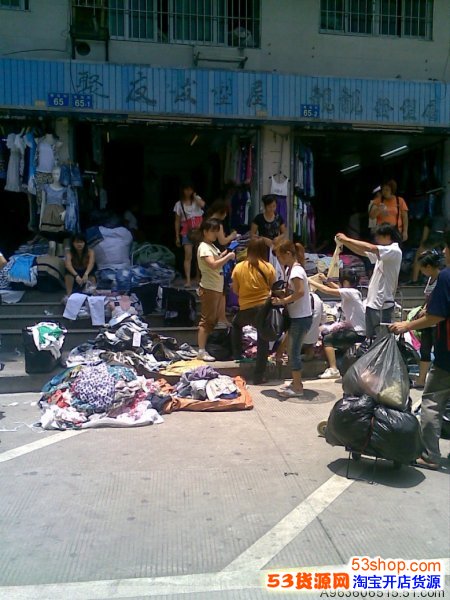 盘点广州昌岗中路服装尾货市场大全_53货源网