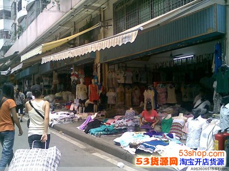 广州去哪批发尾货?广州昌岗尾货市场_53货源