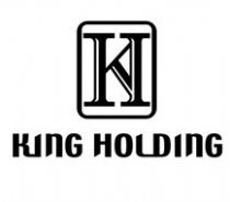 king holding