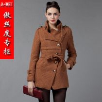 傲丝度冬正品代购羊绒大衣正品新款清仓中长款