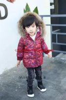 羽绒棉衣一手货源 儿童 羽绒服 正品 大量棉衣羽绒服批发