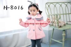 品牌折扣童装清仓，女童大衣新款2017