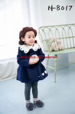 品牌童装折扣正品，女童尼大衣，厂家一手货源