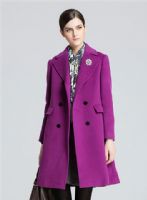 深圳品牌折扣女装歌力思17年欧韩版毛呢大衣
