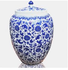 50斤装青花陶瓷酒坛 景德镇酒坛子泡酒缸