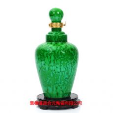 五斤装陶瓷酒瓶定做 5斤装颜色釉酒瓶定做厂家