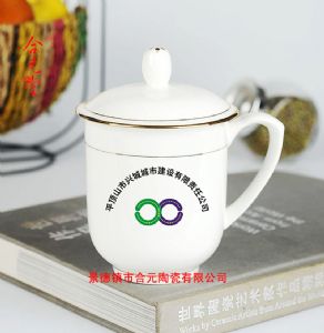 陶瓷办公杯定制批发，高挡骨瓷办公专用茶杯