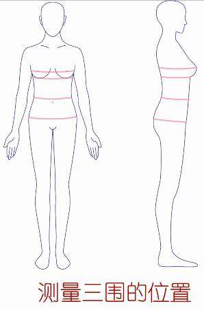 女士内衣尺码对照表怎么看,选内衣要怎么测量
