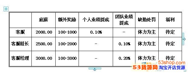 电子商务网店管理团队工资怎么定?薪酬体系规