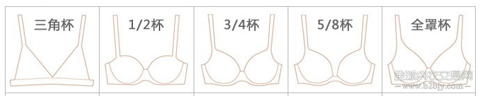 常说的文胸罩杯a,b,c,d,e,f是什么意思怎么计算